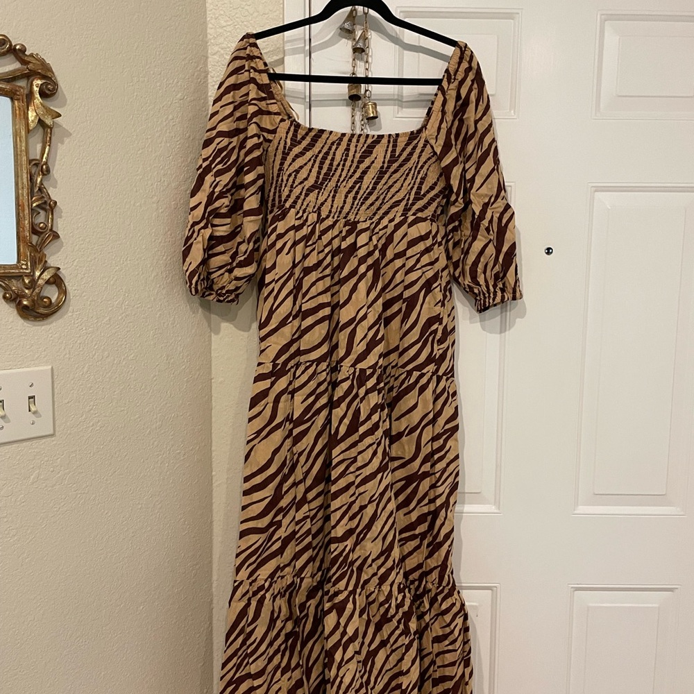 Long dress size M. Anthropology